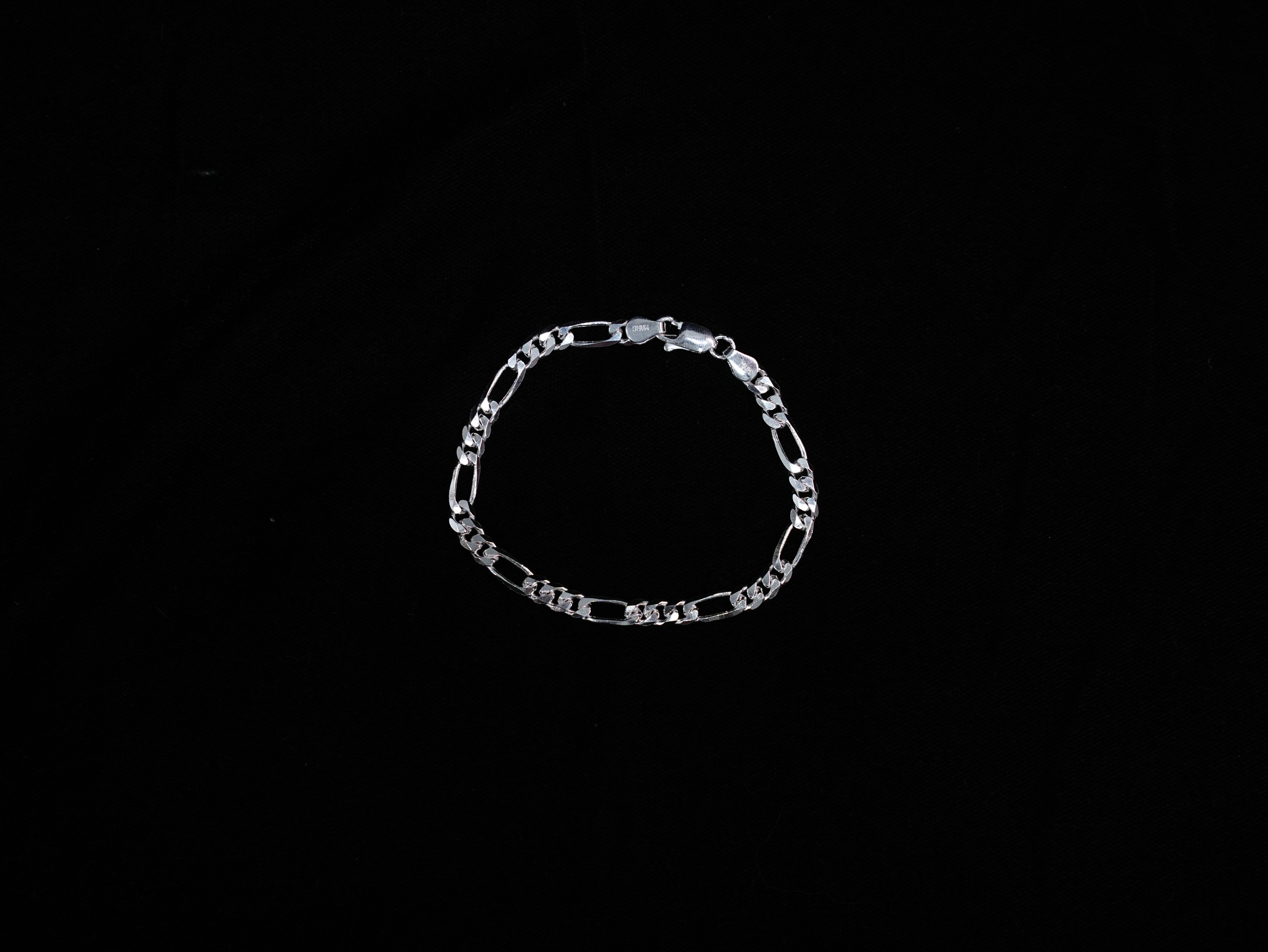 Figaro Chain Bracelet.